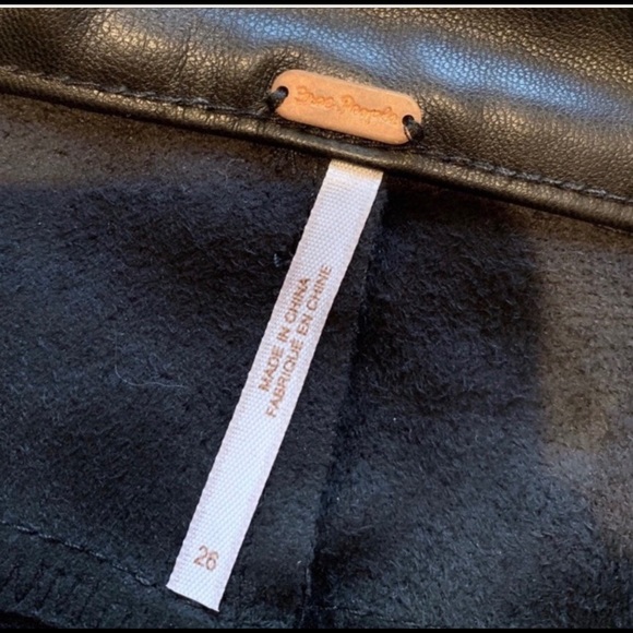 Free People leather leggings - Picture 4 of 7